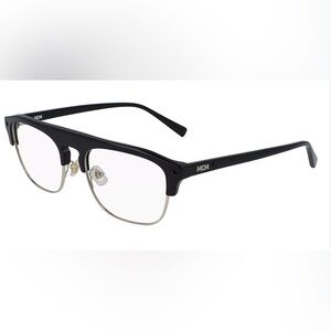 MCM Black and Silver Frame Glasses